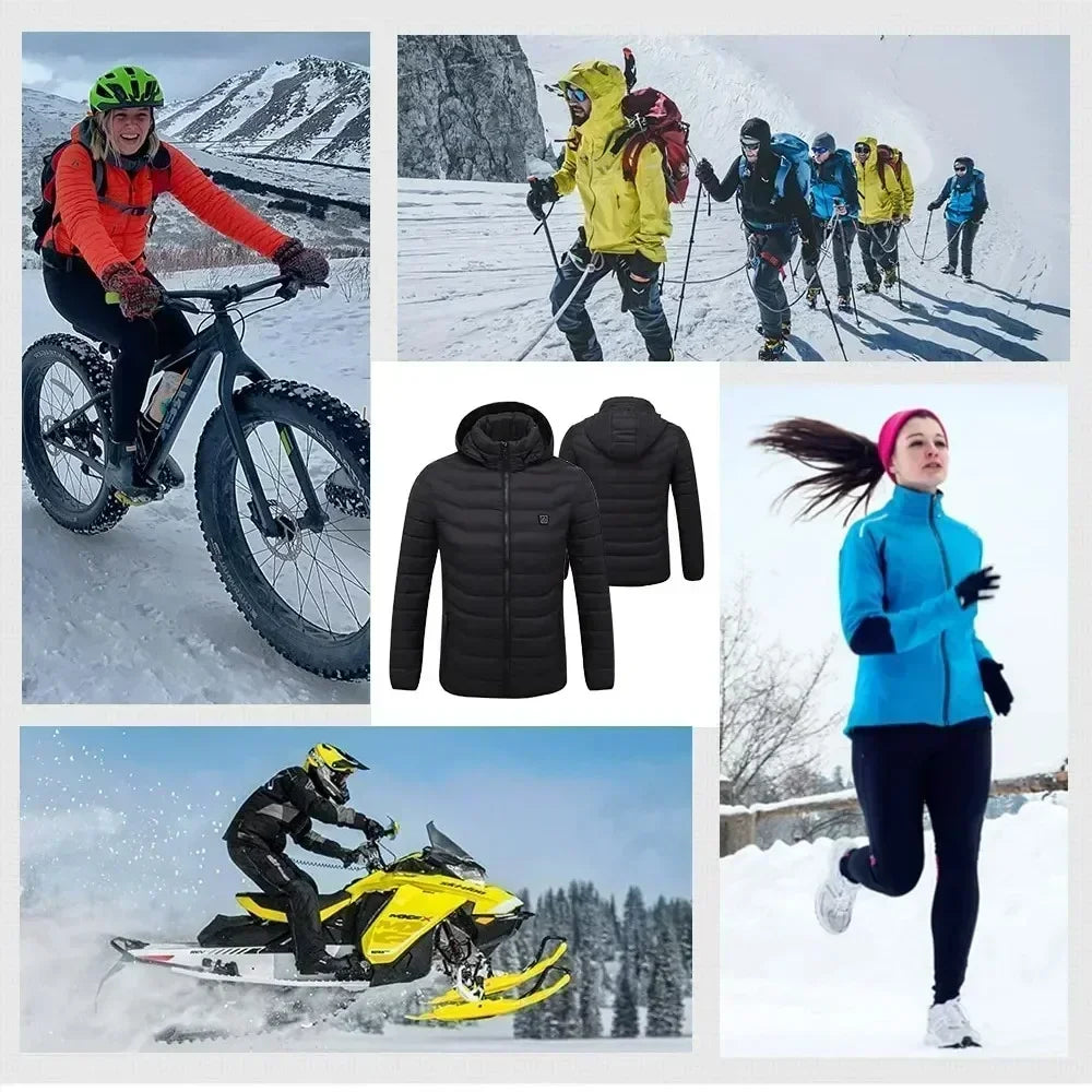 Heated Jacket Men's Women's Jacket USB Heating