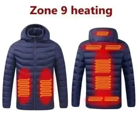 Heated Jacket Men's Women's Jacket USB Heating