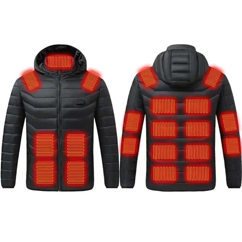 Heated Jacket Men's Women's  Jacket USB Heating