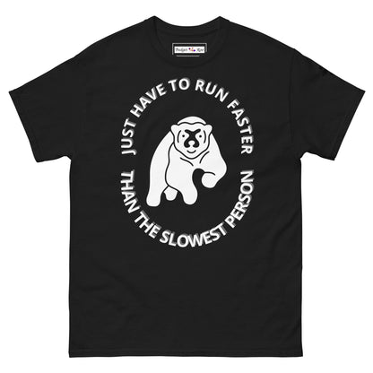 SLOWEST PERSON BEAR Men's classic tee